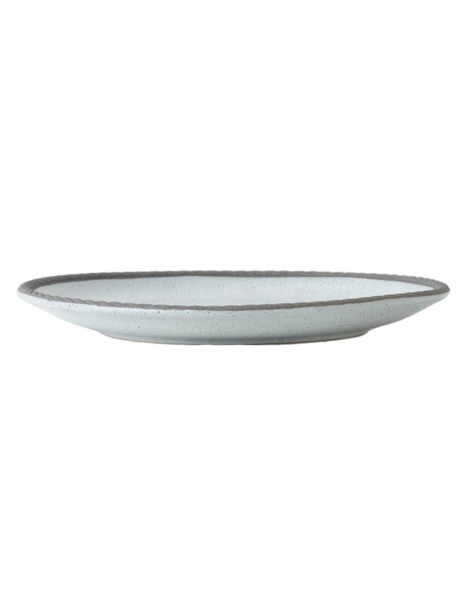 Plato trinche Haus Smoky Ceramic de stoneware