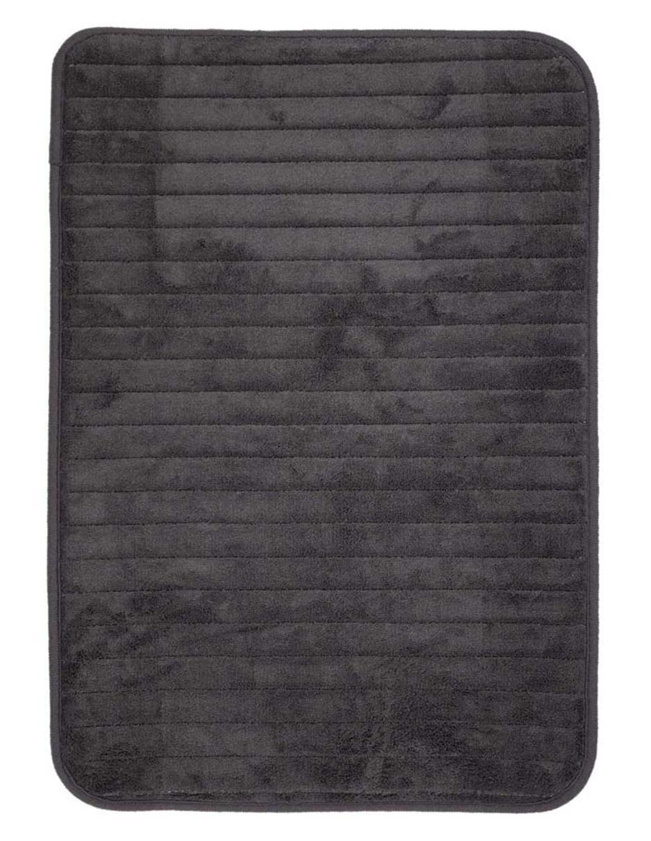 TAPETE DE BAÑO MEMOR, 40 X 60 CM, GRIS