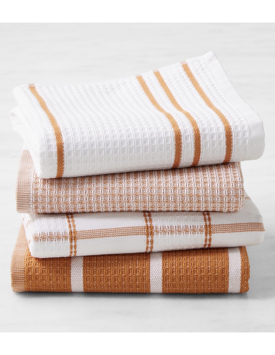 Set de 4 Toallas para Cocina Super Absorbent Waffle Weave