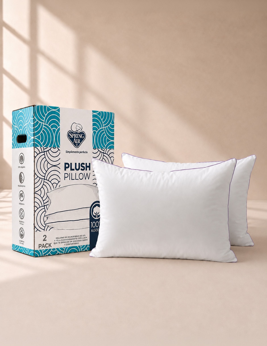 Set de almohada Spring Air Pillow firmeza media