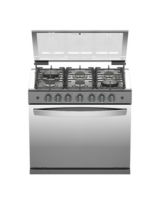 Estufa empotrable gas lp Acros 79.68 cm ABR7140G de 6 quemadores