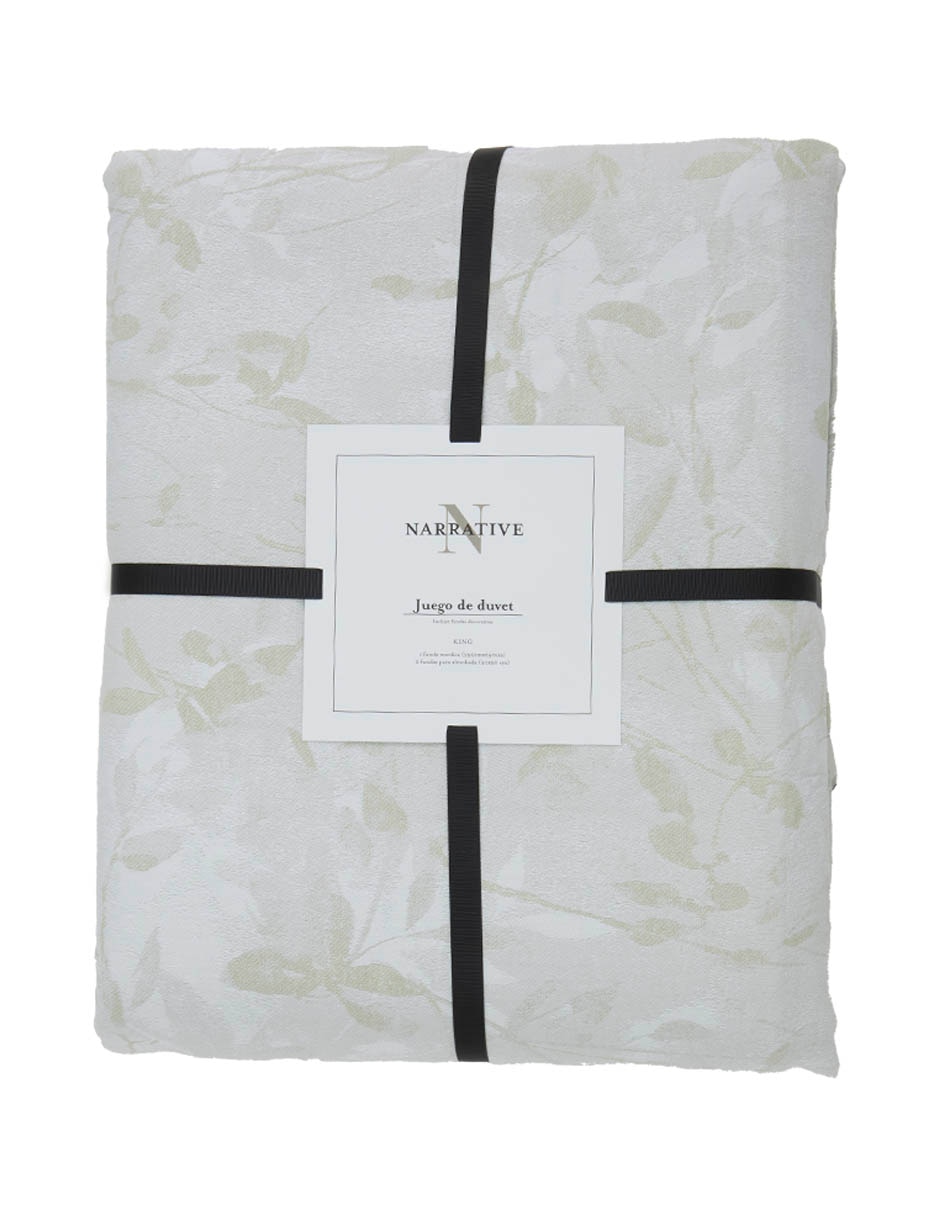 Set funda duvet n narrative citrio