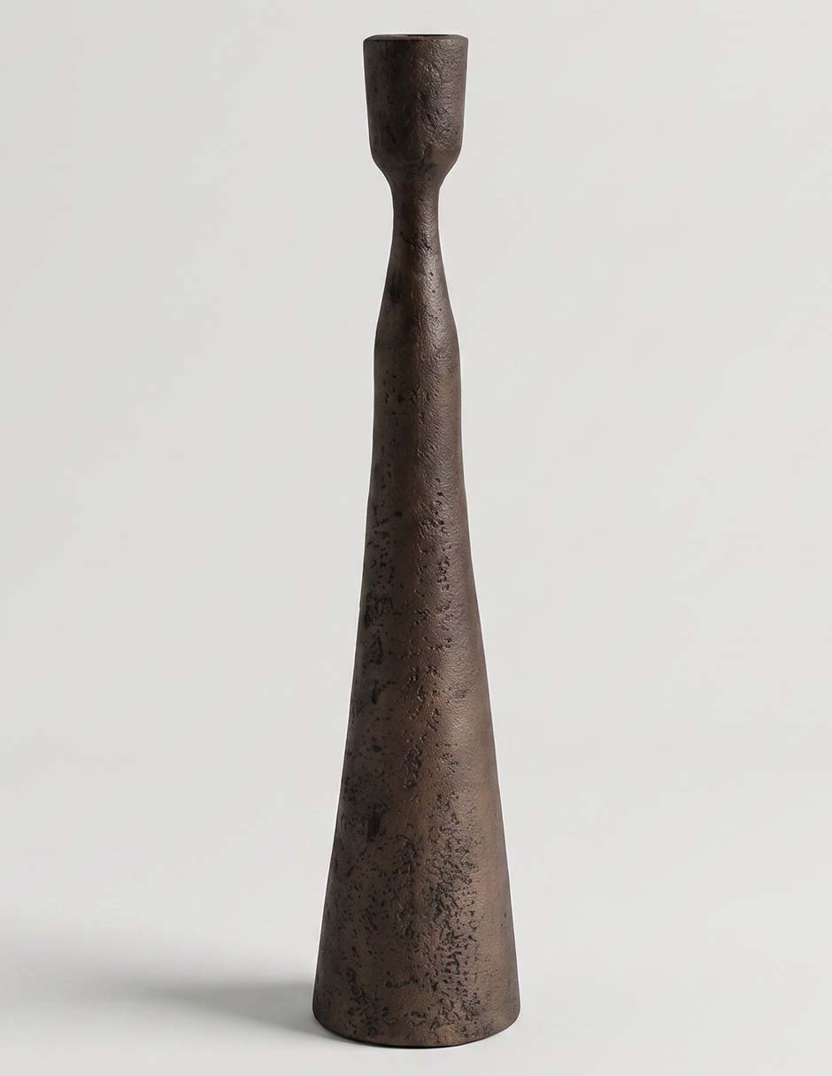 PORTAVELA CAST 8CM, DORADO