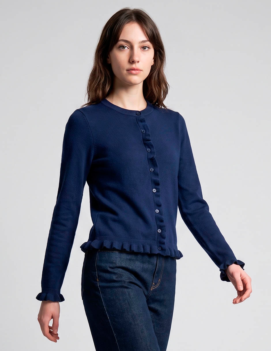 Suéter Petite Studio cuello redondo para mujer