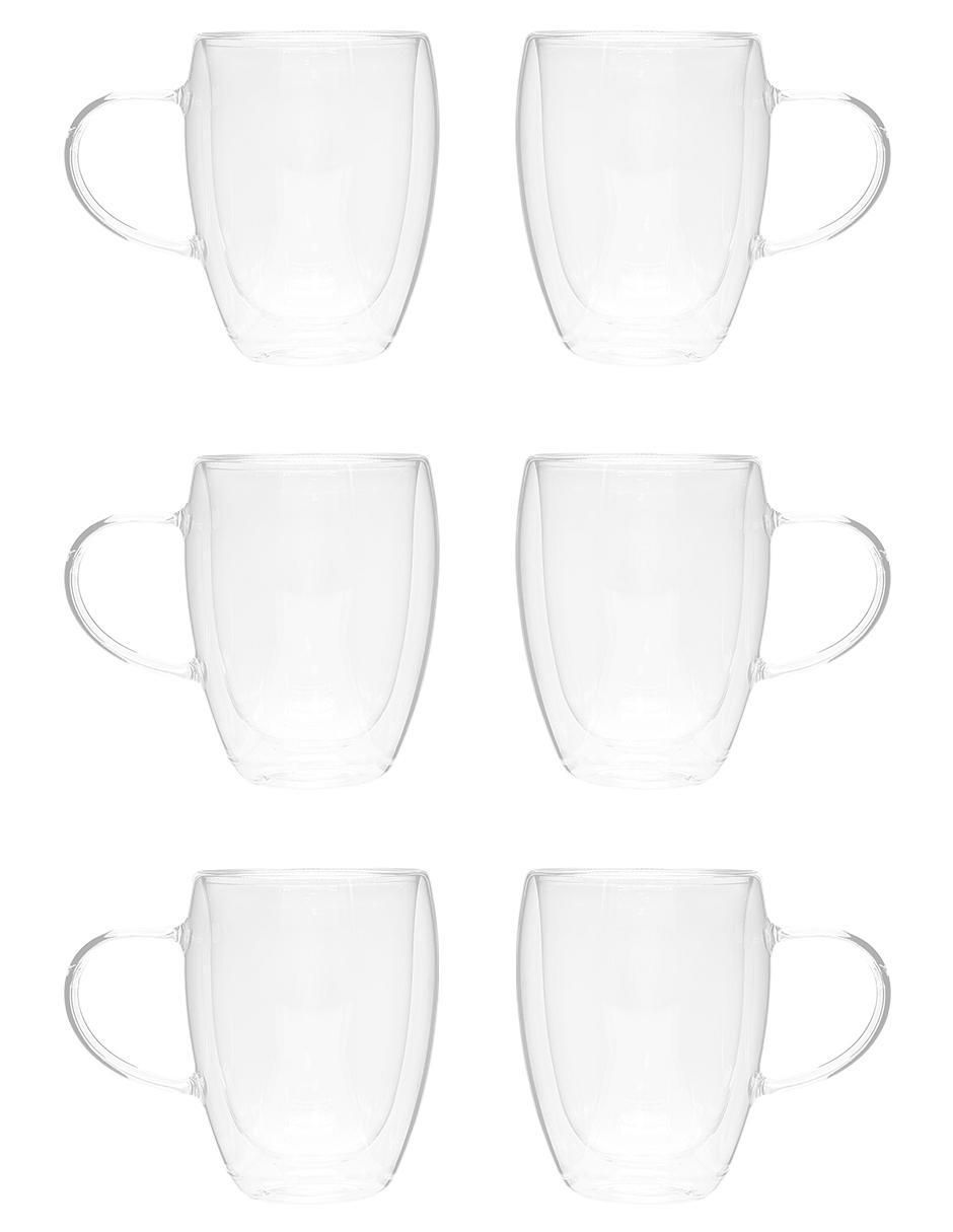 Set de tazas clásicas Chefmaker 6 piezas