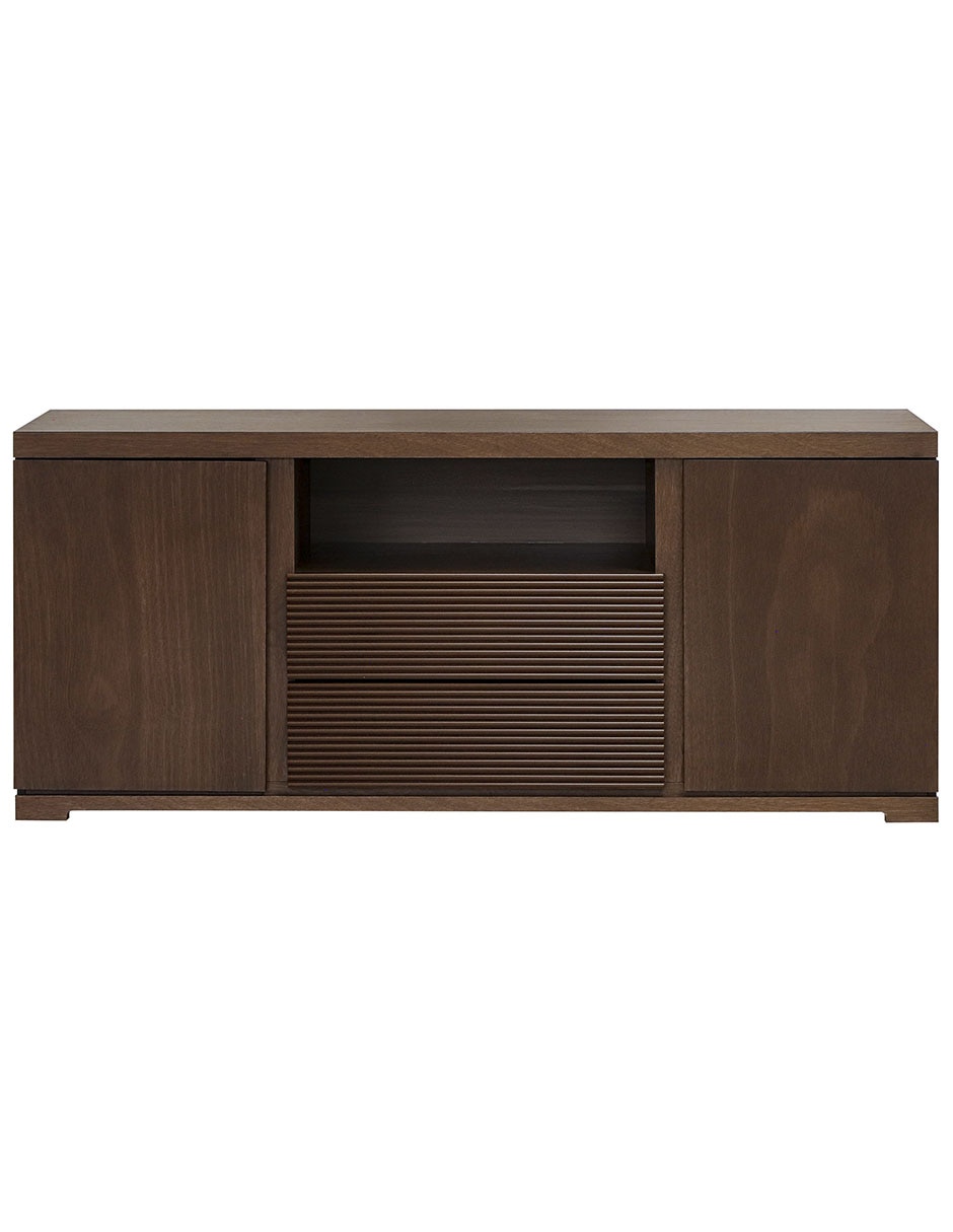 Mueble de TV Tremont Diper de chapa madera