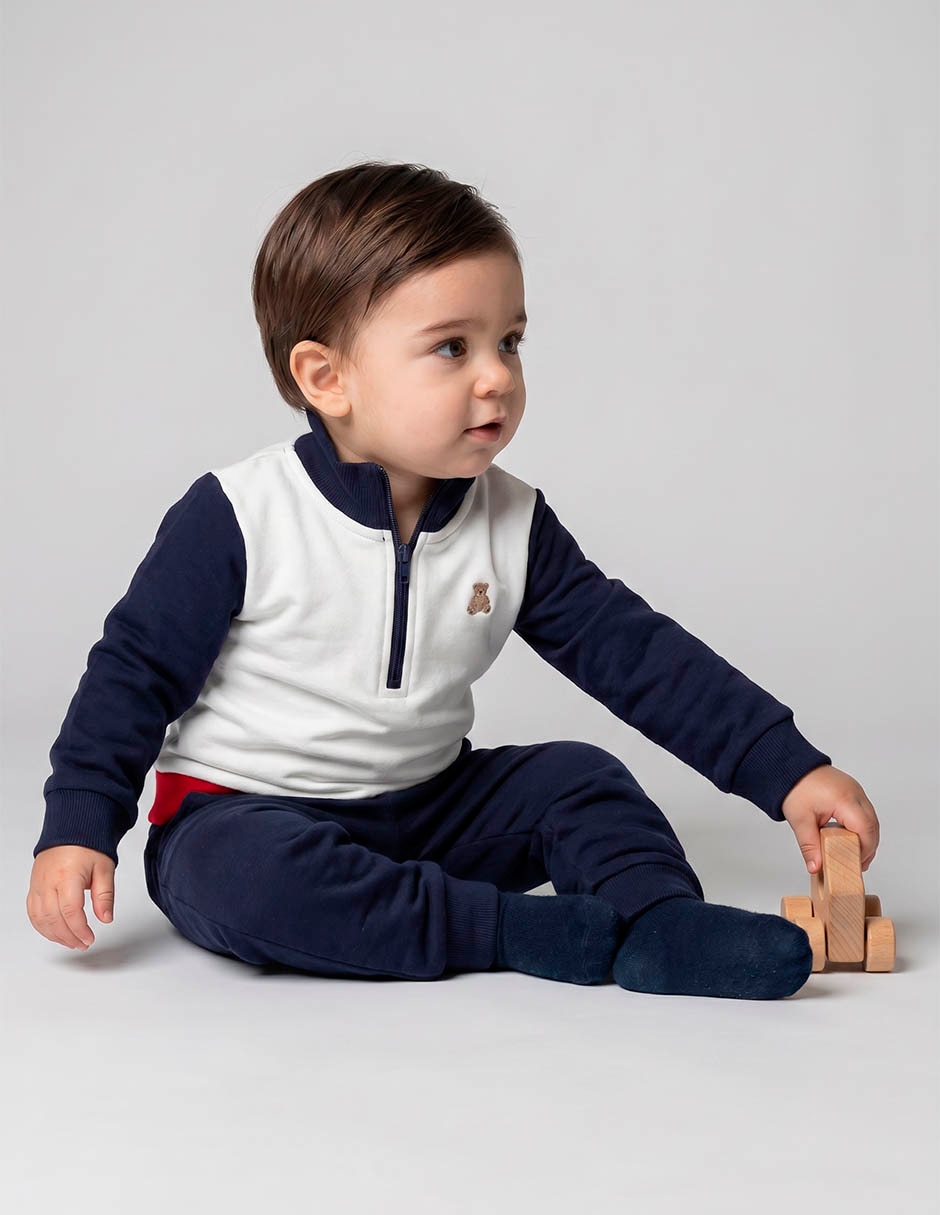 Conjunto pants sudadera Mon Caramel Bebé