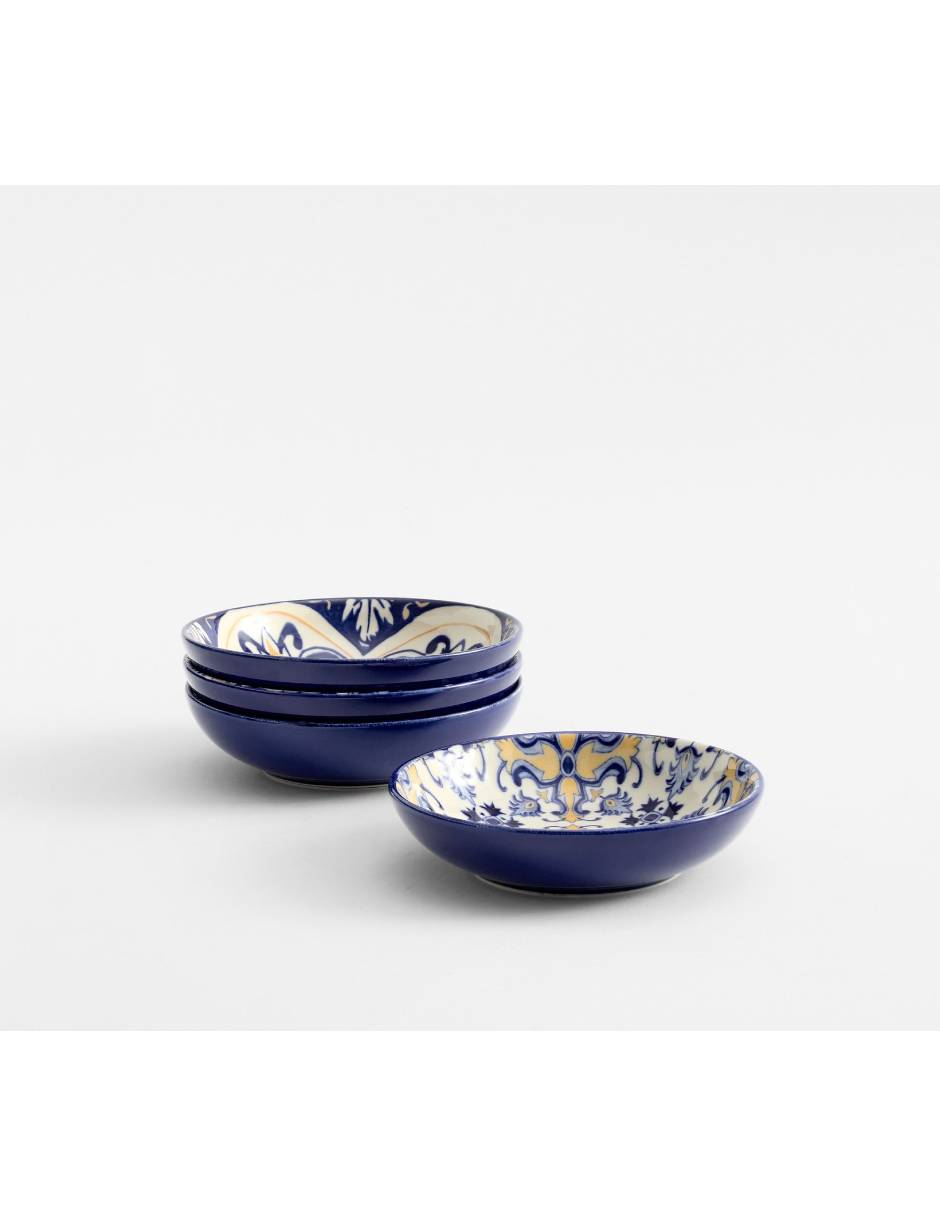 Set bowl Lisbon 4 piezas de stoneware