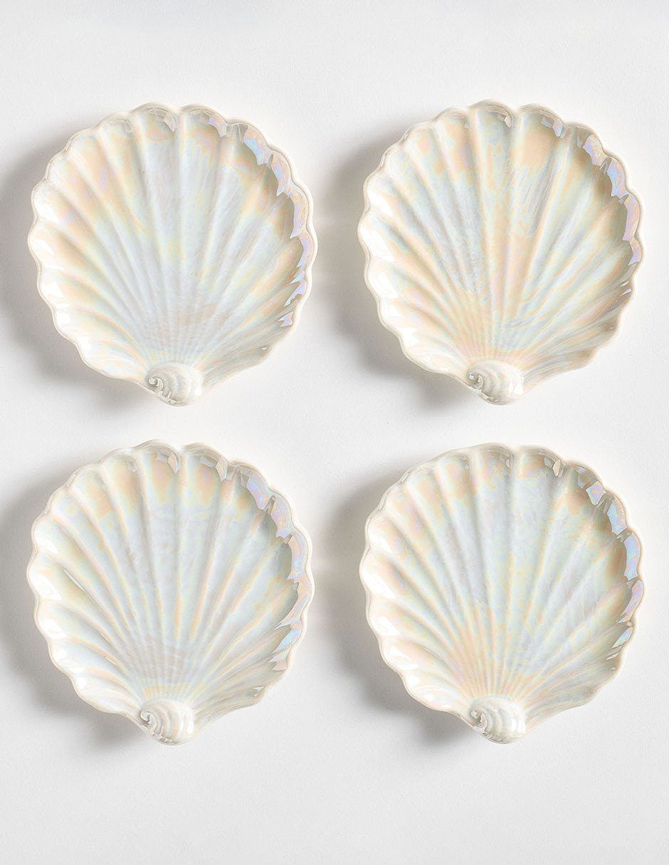 PORTAVASOS PB PEARLESCENT SET, BLANCO