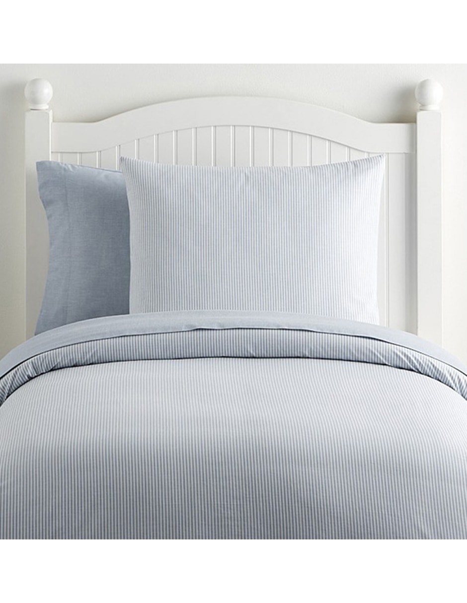 FUNDA DUVET CHAMBRAY, IND, AZUL