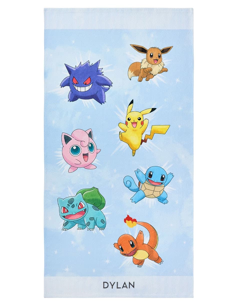Toalla Pokémon de algodón