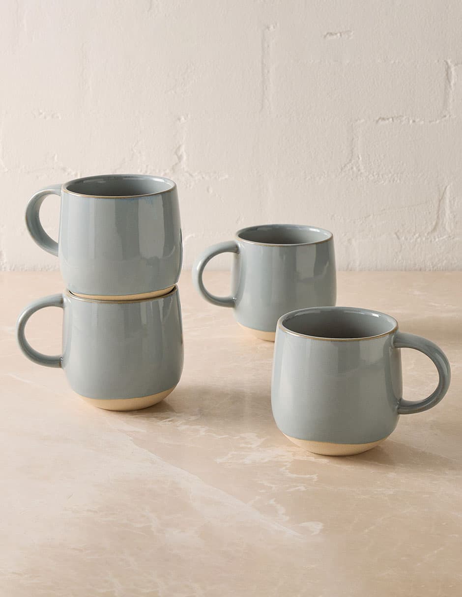 Set de tazas americana mill 4 piezas