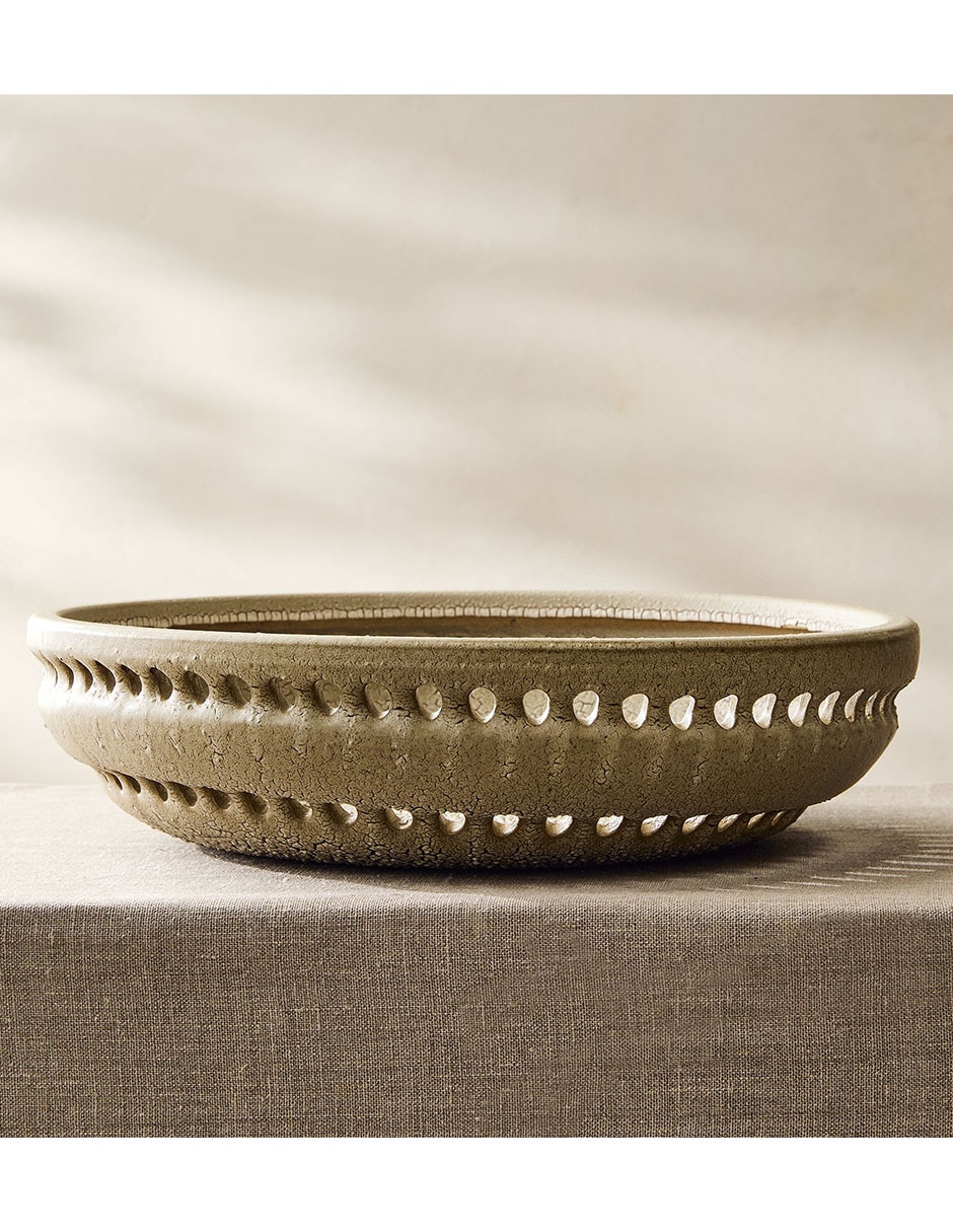 BOWL BRECKEN 14 IN BEIGE