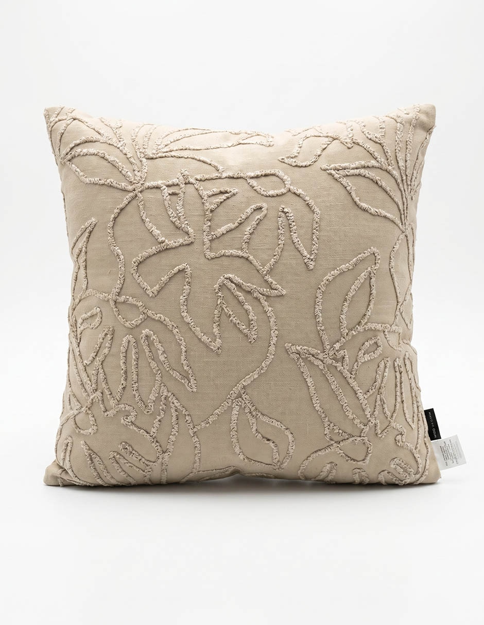 COJÍN CELESTE, BEIGE, 45 X 45 CM HAUS