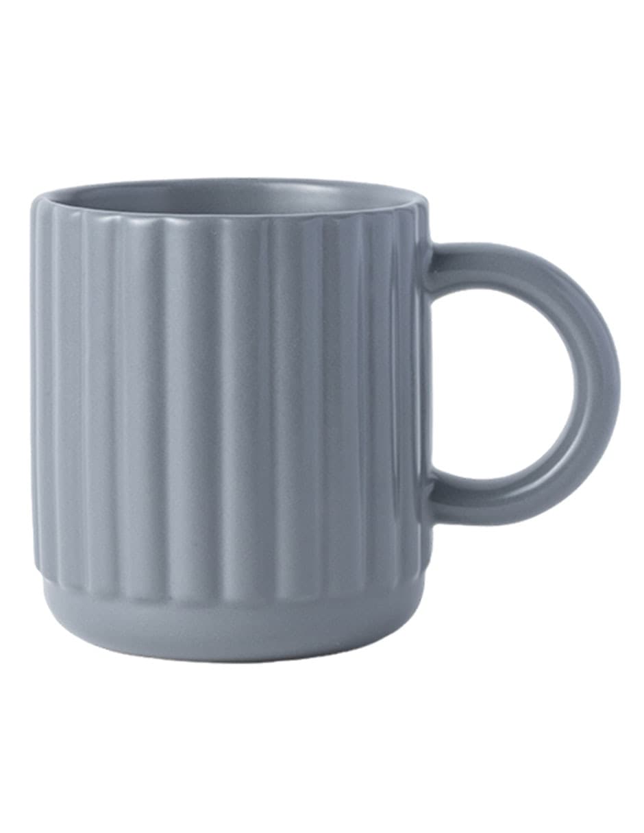 TAZA REDONDO CAPELLA HB, 330 ML, GRIS M