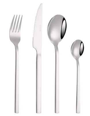 Set cubiertos Haus de acero inoxidable 16 piezas