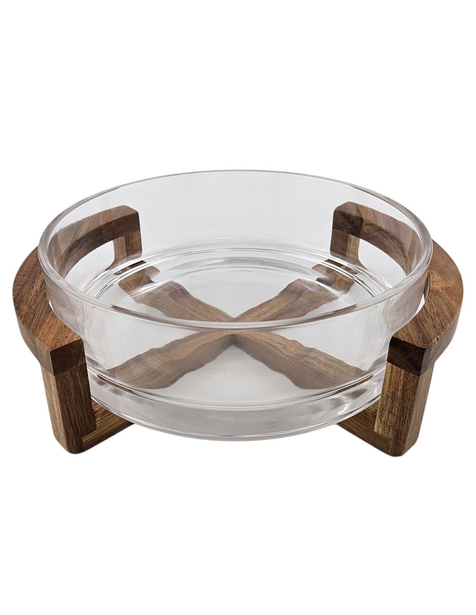 Set bowl Haus Acai & Glass 2 piezas de vidrio