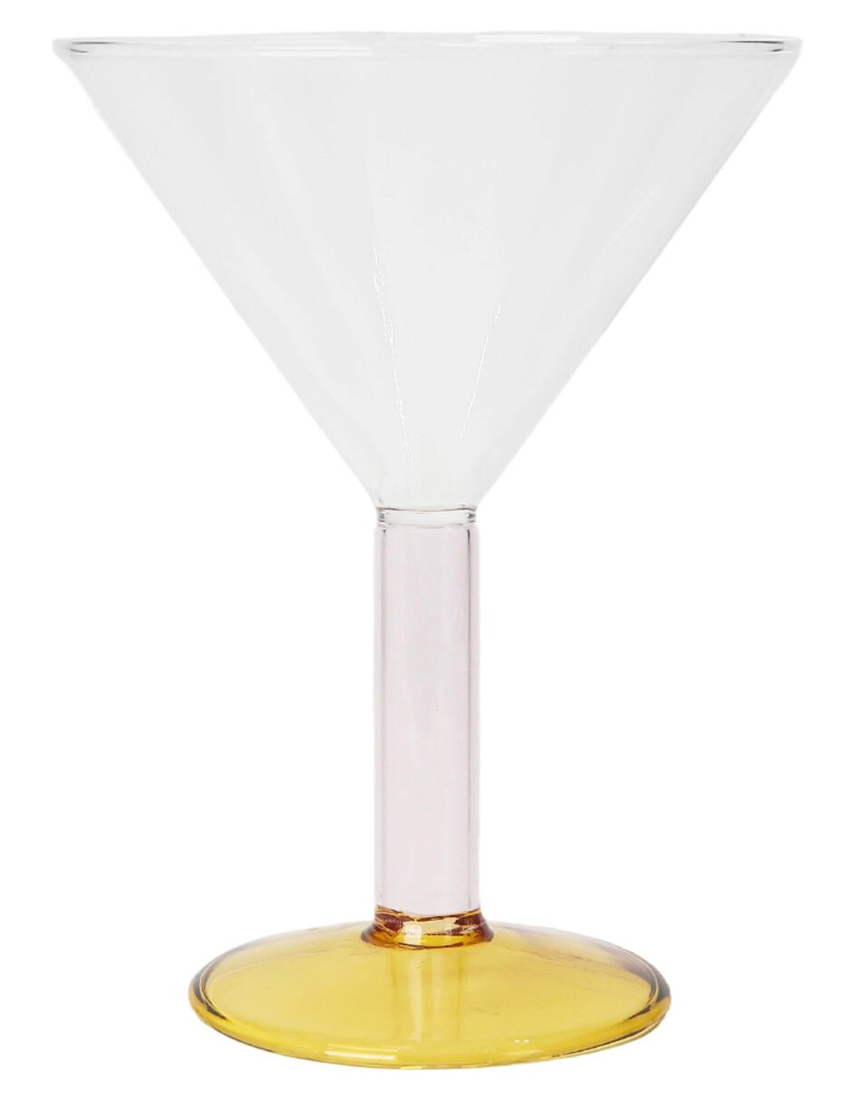 Copa para martini haus vitrolor de cristal