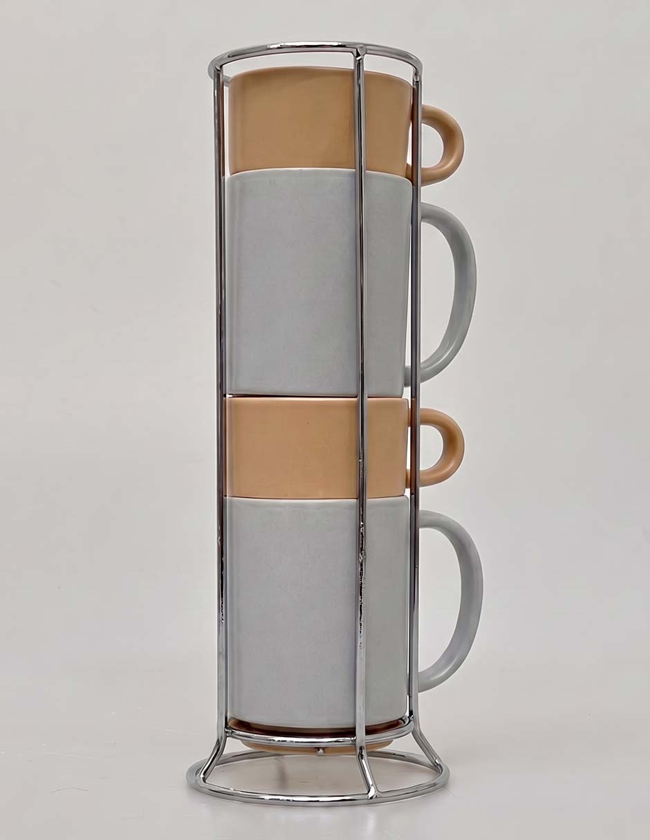 Set de tazas espresso Haus 5 piezas