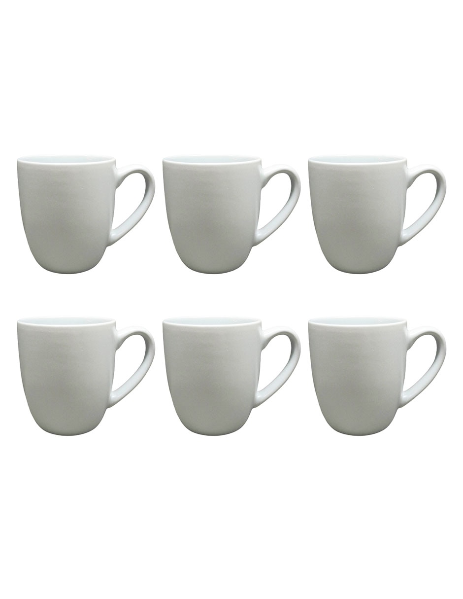 Set de tazas americana Haus Mugs 6 piezas