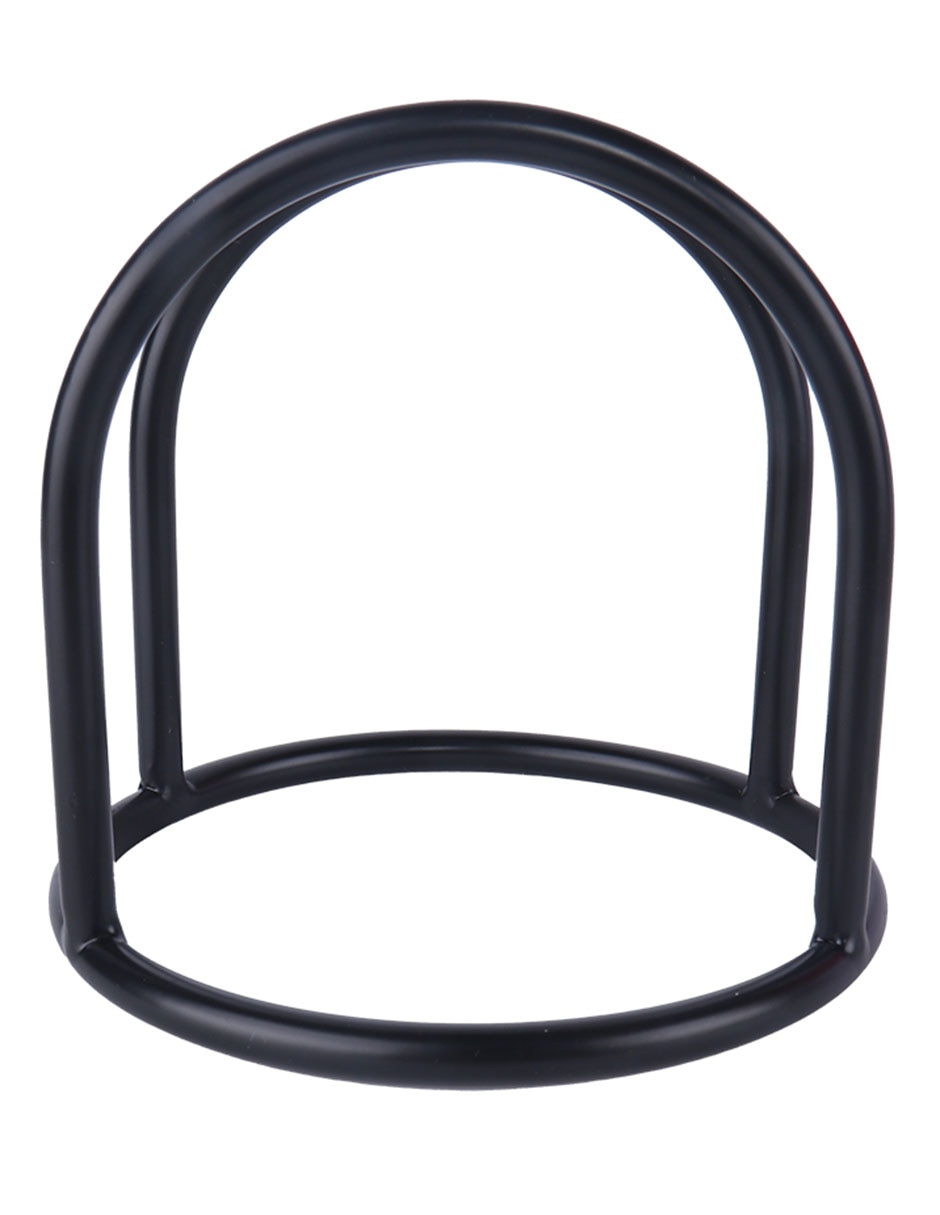 DOME METAL NAPKIN HOL, SIN TAMAÑO, NEGRO