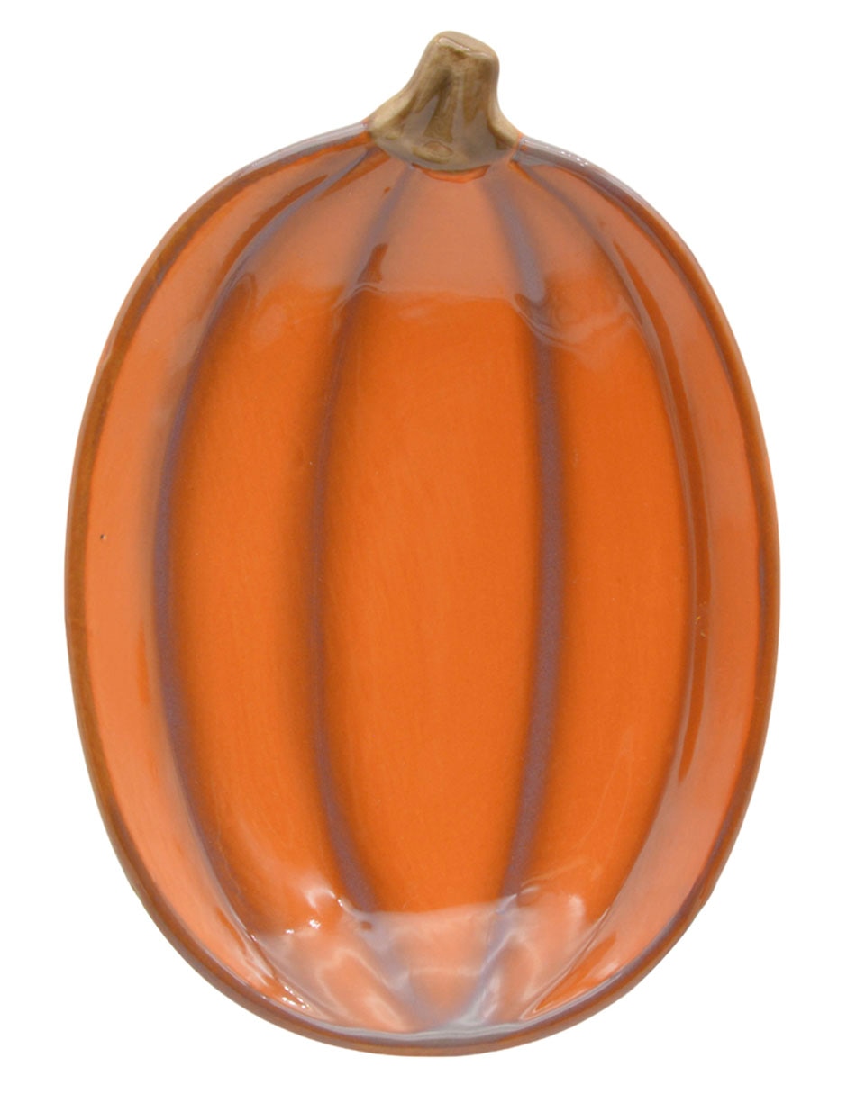PLATÓN HAUS CERÁMICA, 25 CM, NARANJA
