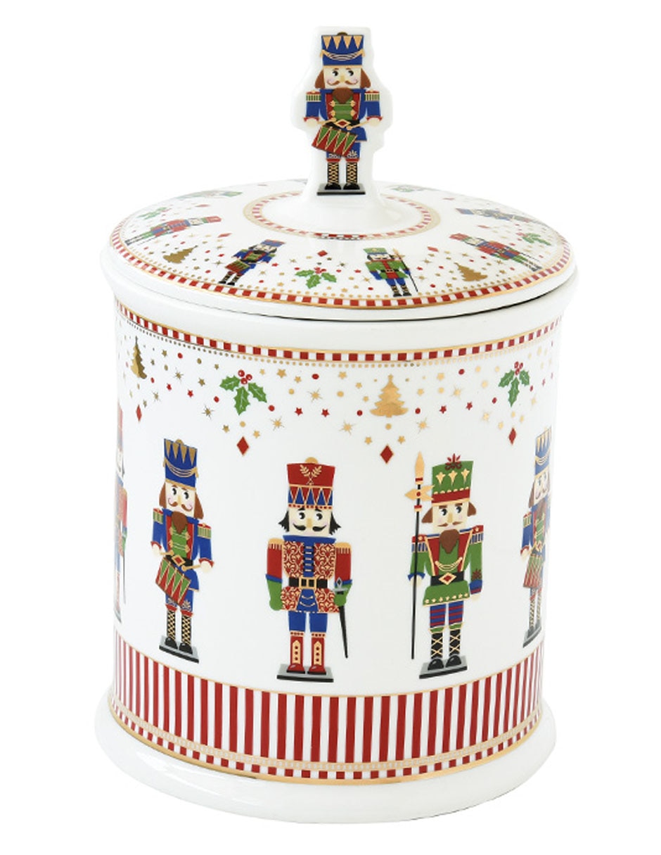 Contenedor N Narrative Classic Nutcracker de porcelana 1 pieza