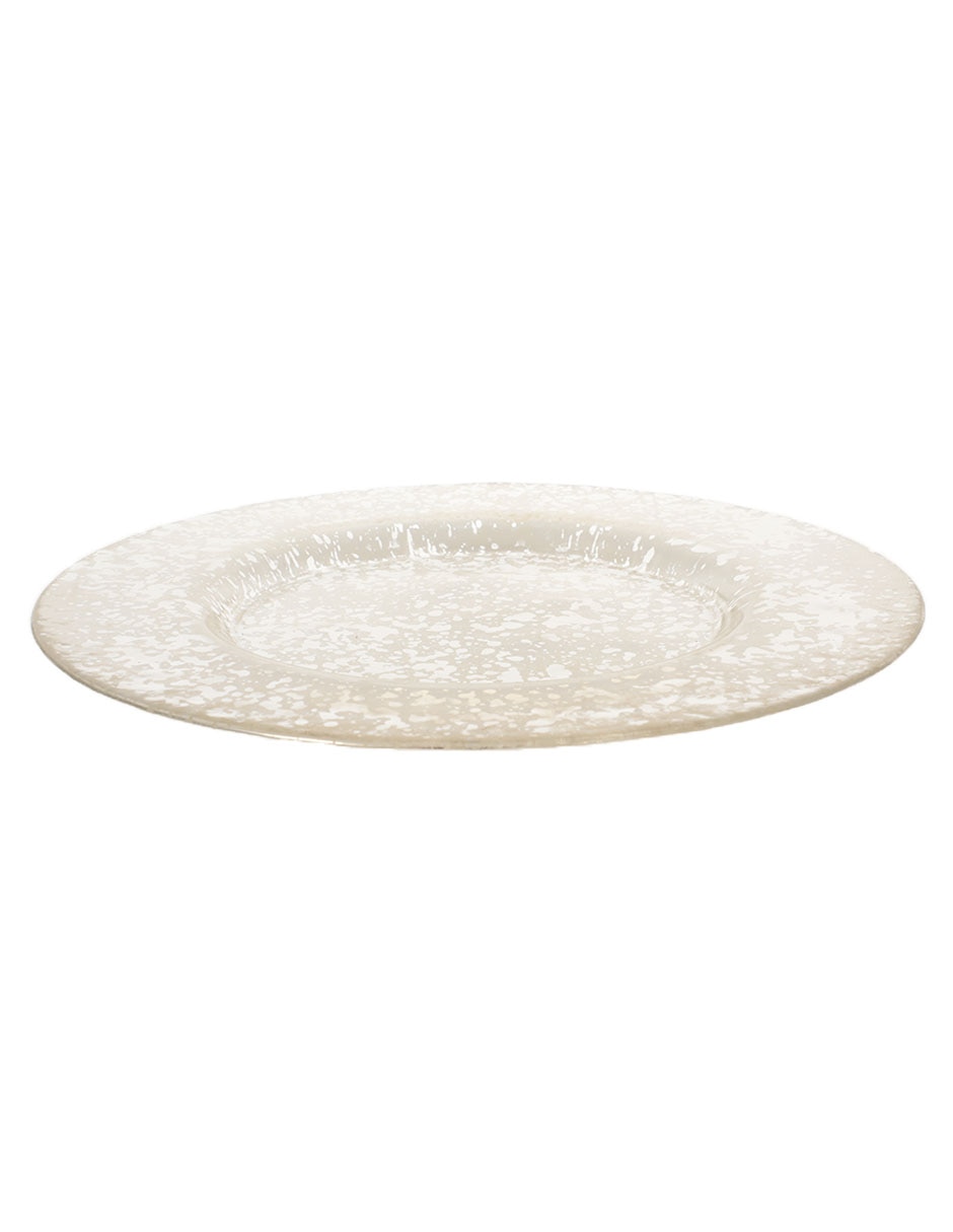 Plato base N Narrative Mercury Vintage de vidrio