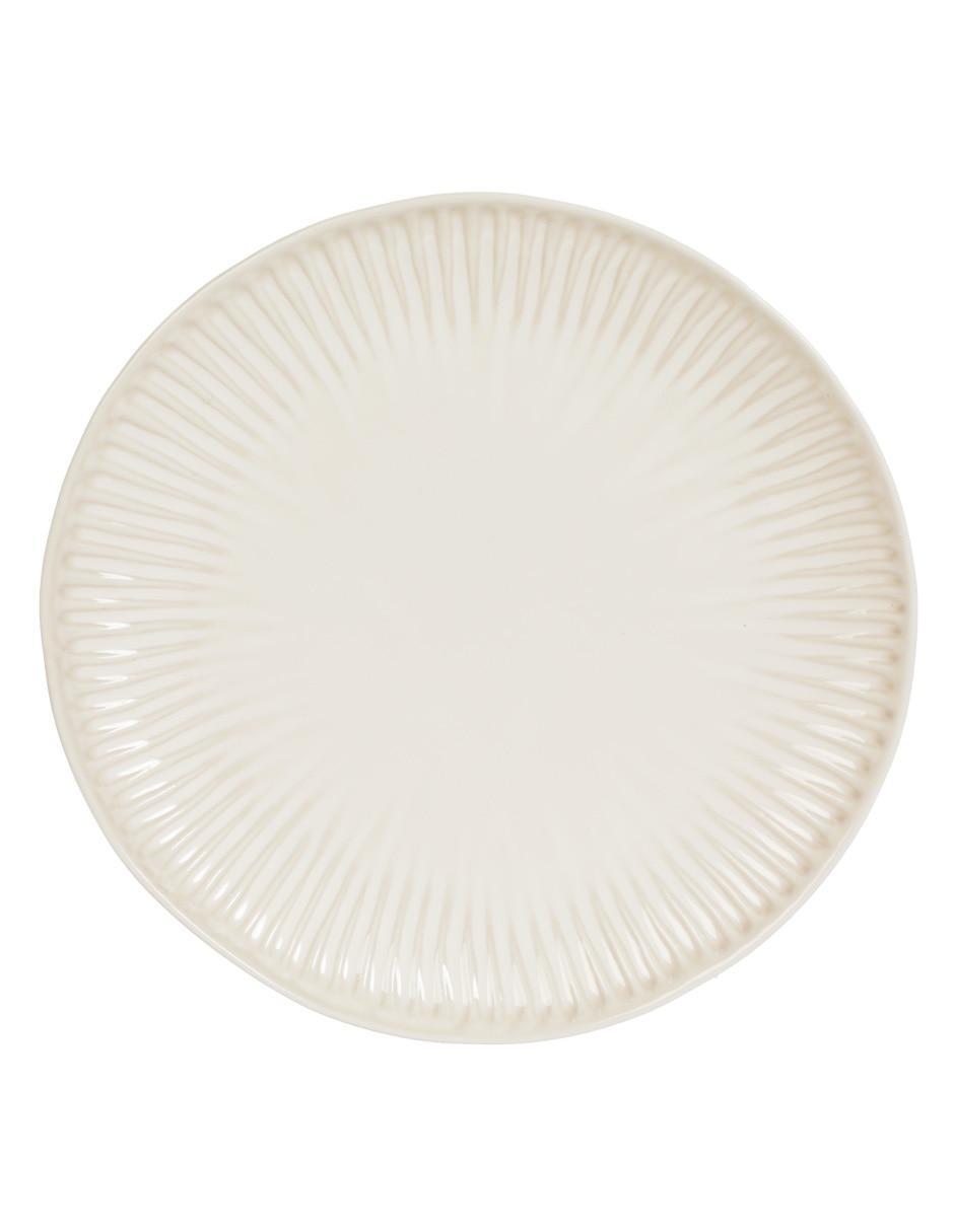 Plato ensalada N Narrative Gallery de porcelana