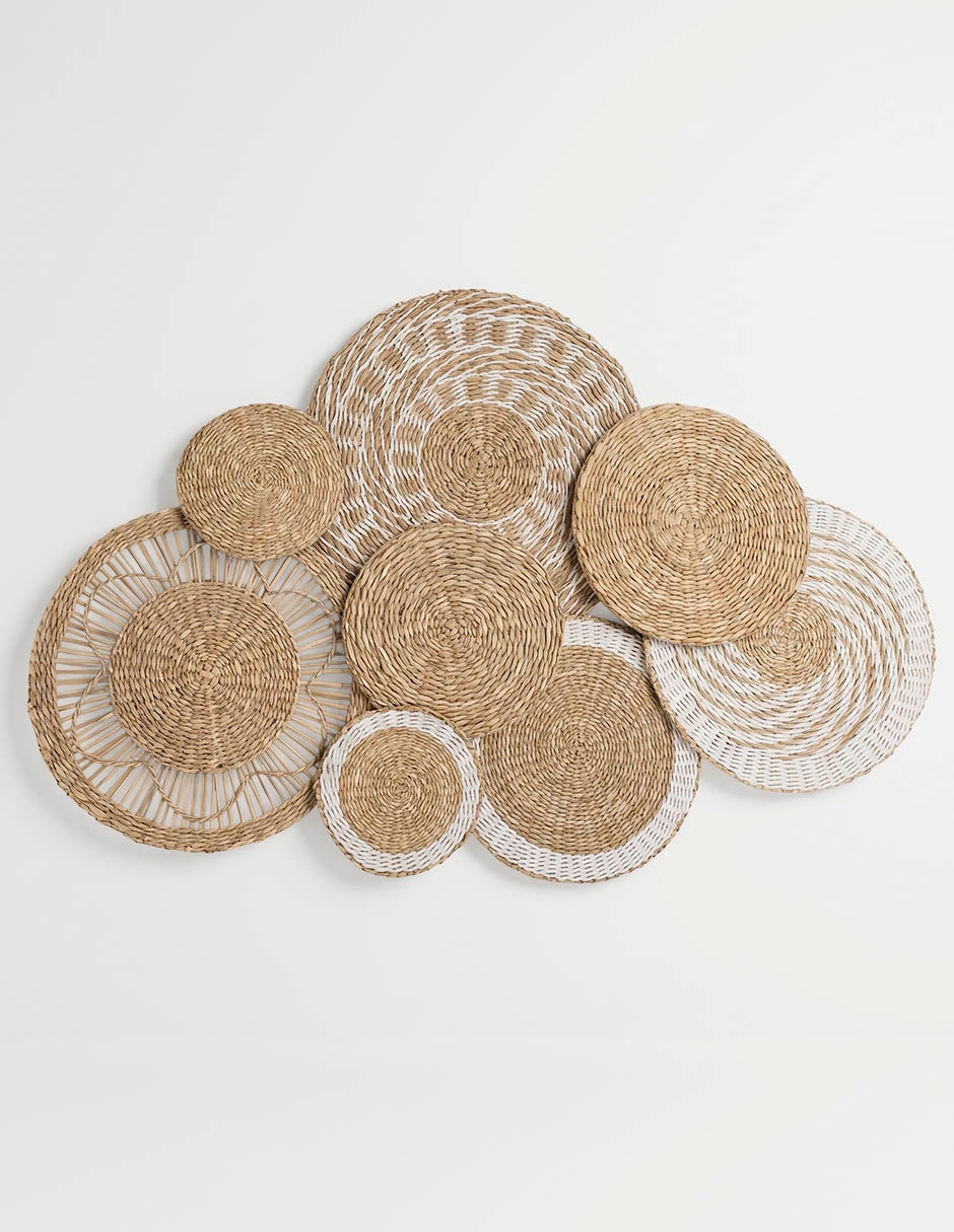 ACC PARED ROUND 87 CM, NATURAL