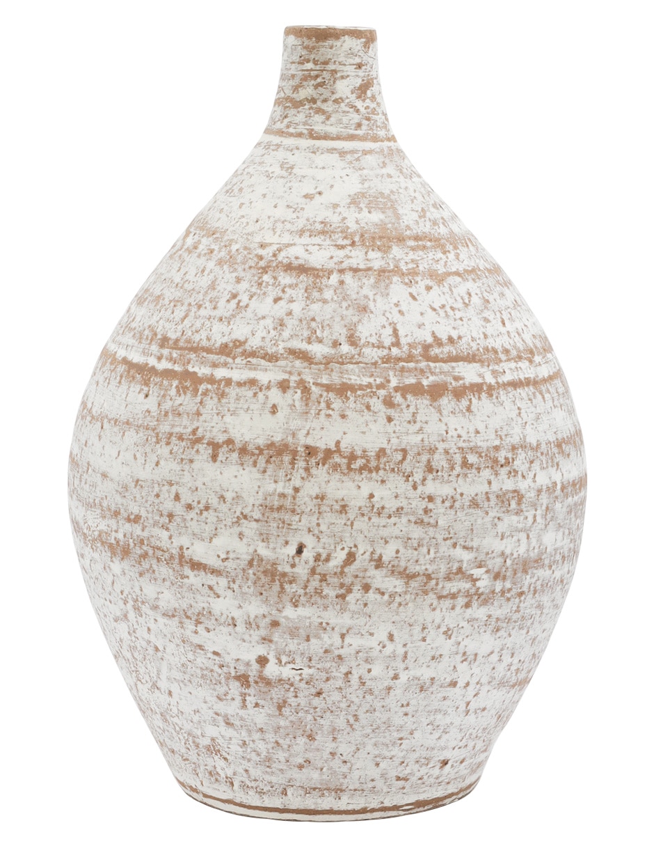 Florero de barro