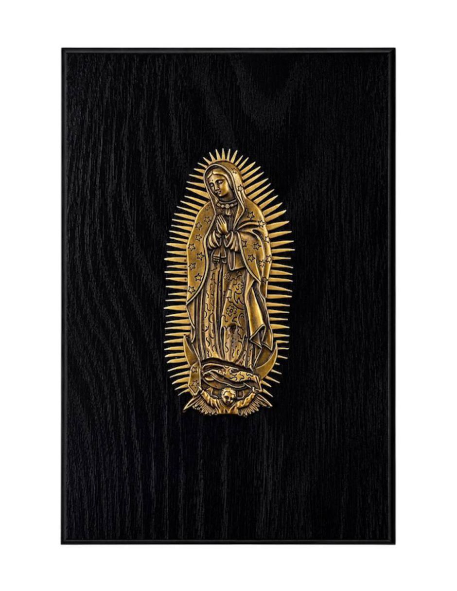 FIGURA VIRGEN LATON, BICOLOR