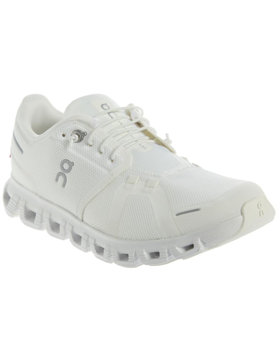 TENIS ON CLOUD 6 MUJER, 22 CM, BLANCO