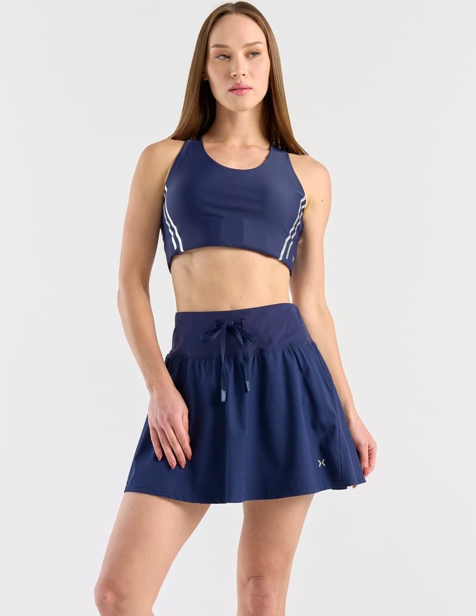 Falda short deportiva X10 para raqueta