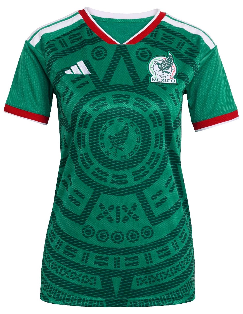 Jersey de Selección Nacional de México local Mundial Adidas para mujer