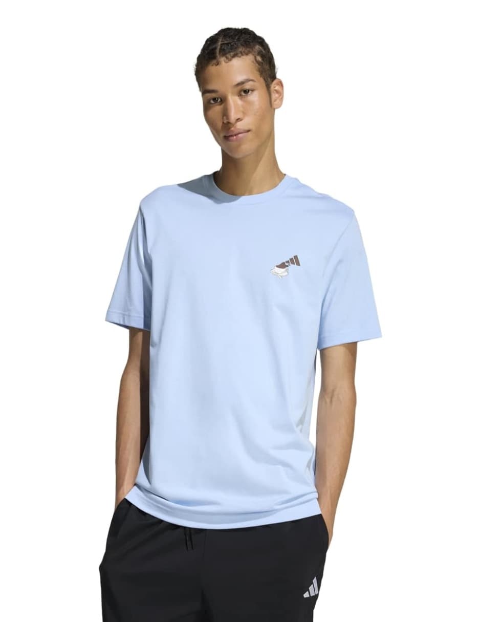 Playera deportiva para entrenamiento Adidas de hombre
