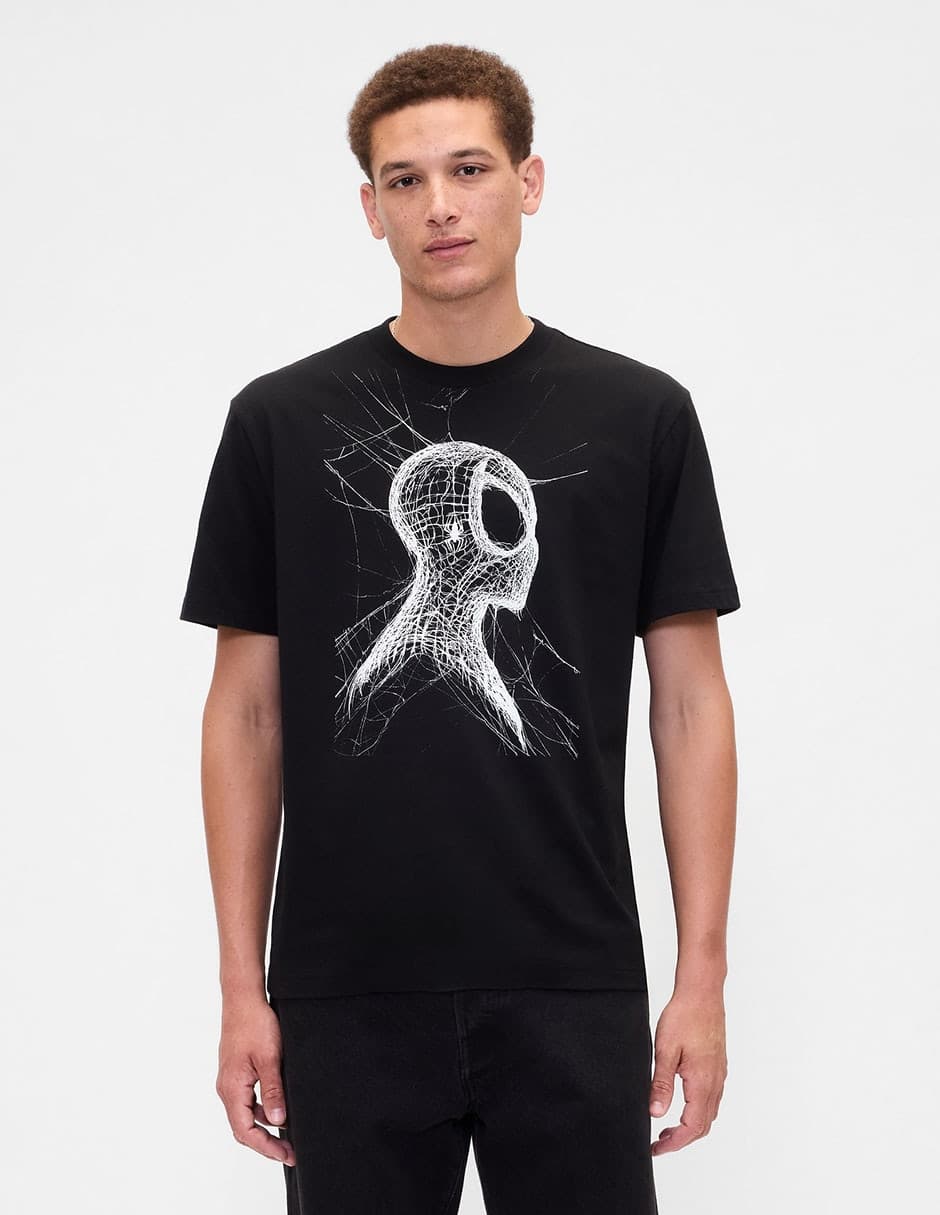 Playera Spider-Man cuello redondo para hombre