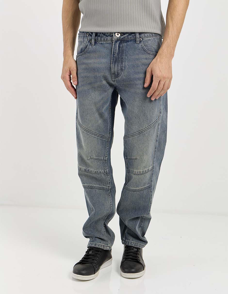 Jeans slim That's It lavado stone wash para hombre
