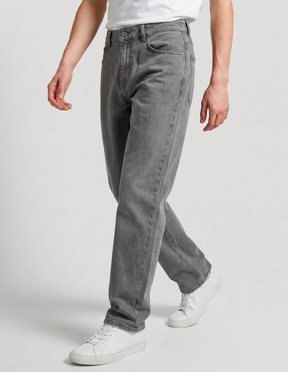 Jeans recto That's It lavado claro para hombre