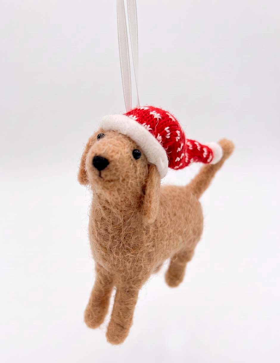 Ornamento navideño perro haus holidays