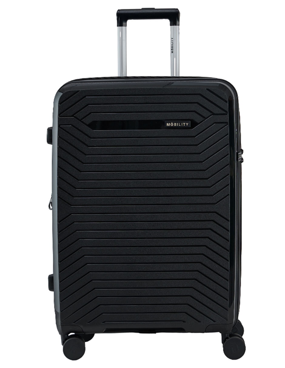 MALETA SULLY RÍGIDA, M, NEGRO