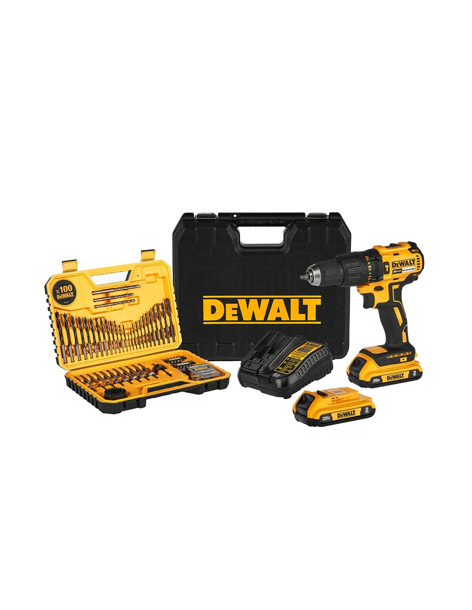 Set taladro atornillador inalámbrico Dewalt DCD7781S2A-B3 de 100 - 240 V