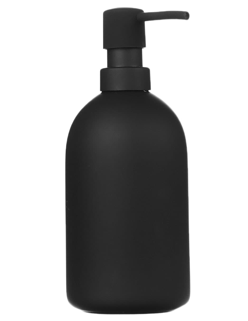 DOSIFICADOR JABÓN RUBBE, 480 ML, NEGRO