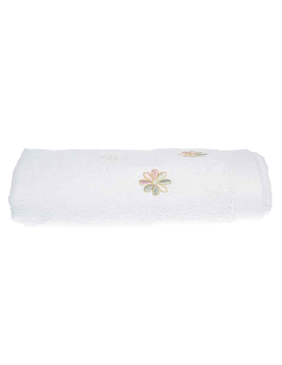 Toalla de baño Raya Flores de algodón