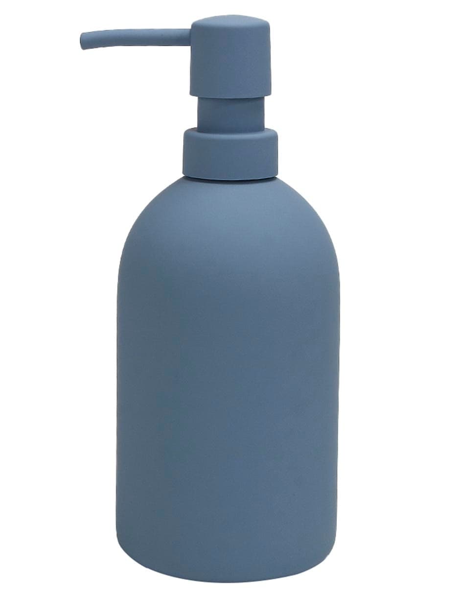 DOSIFICADOR JABÓN RUBBER, 480 ML, AZUL