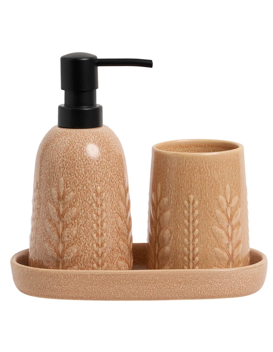 Juego de accesorios para baño Haus de cerámica 3 piezas