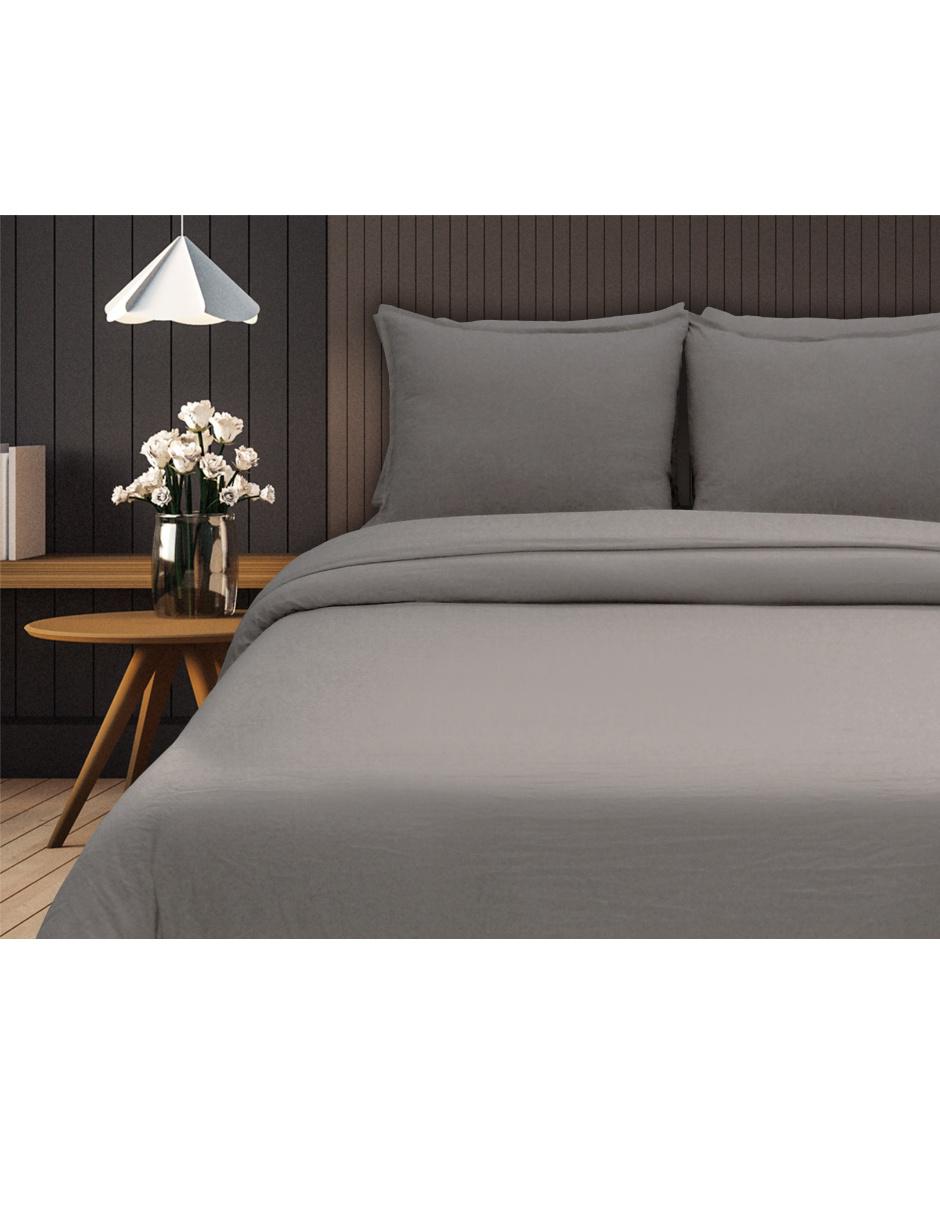 DUVET C/RELLENO MF PRELA, MAT-QS, GRIS