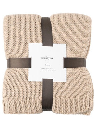 Frazada de tejido plano N Narrative Knitting Lurex