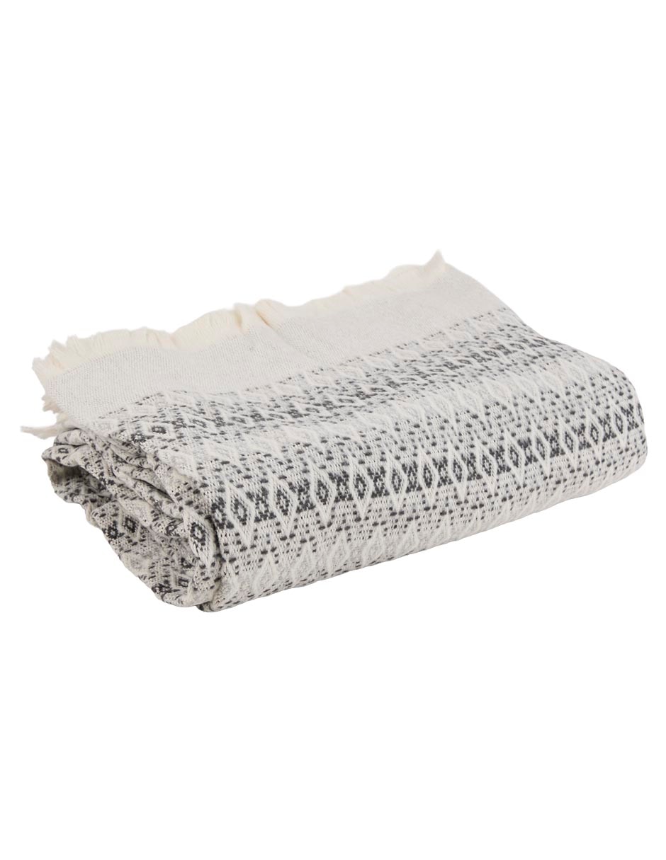 Frazada de tejido jacquard Haus Rombo unisex
