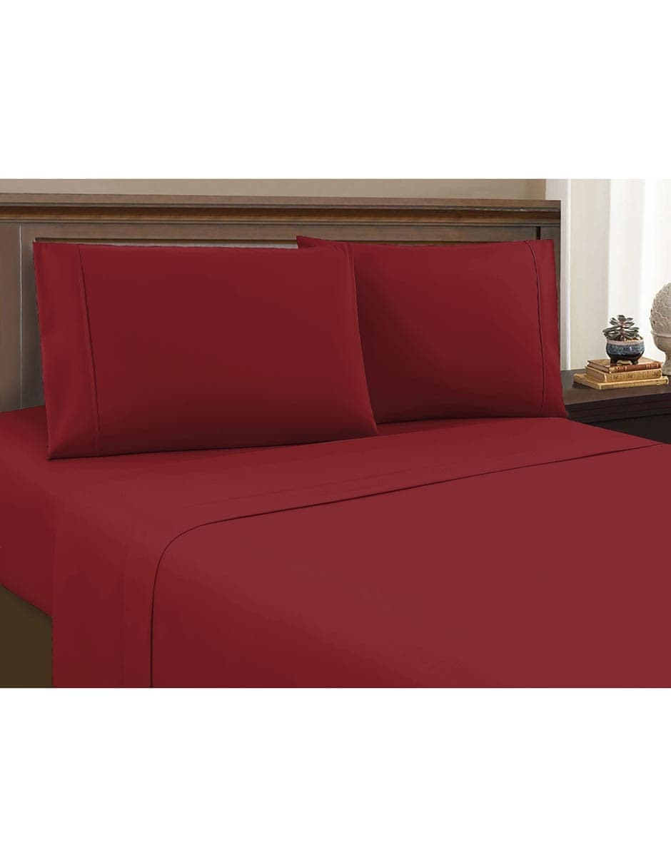 JGO SABANAS MF LISO, KS, ROJO HAUS PROM